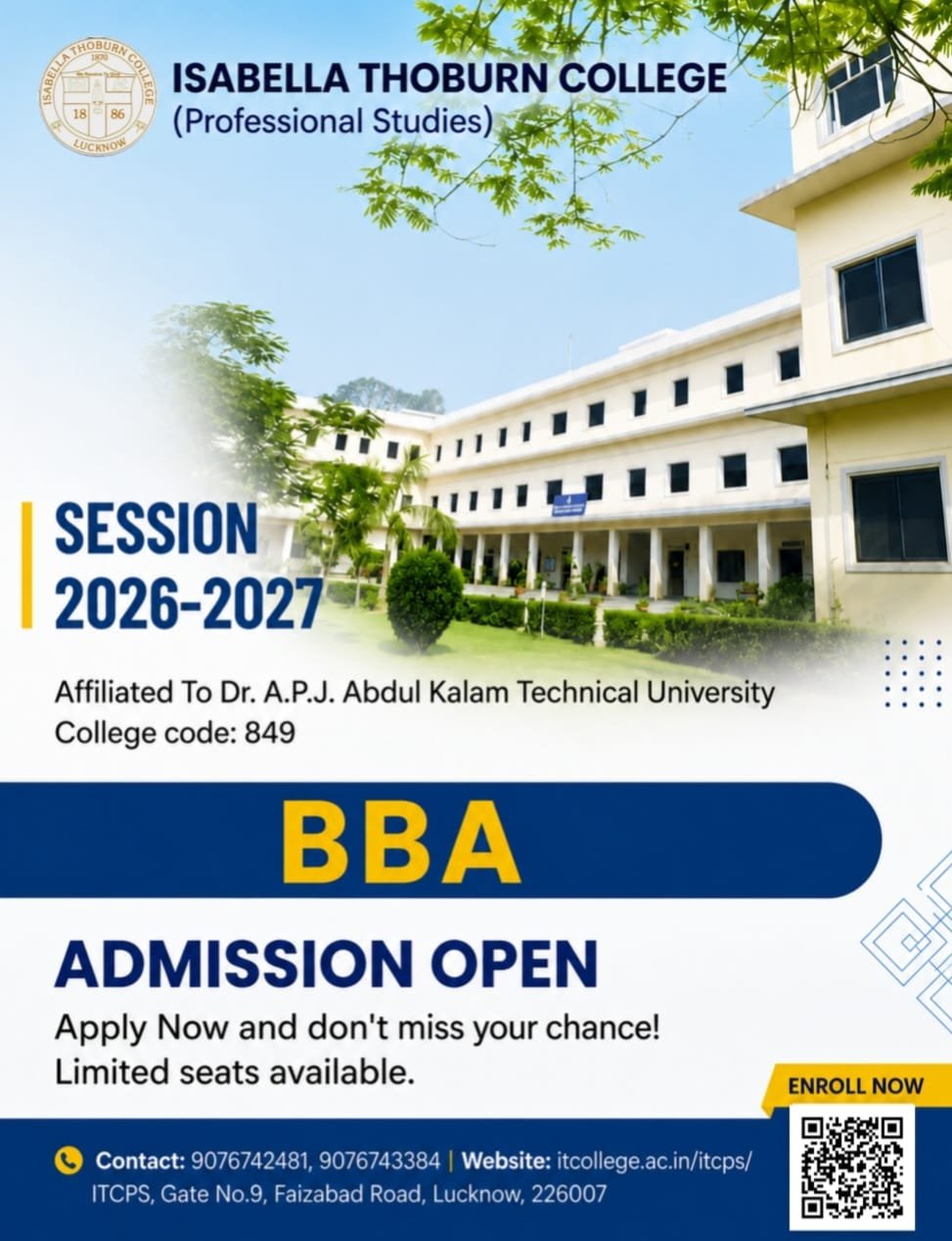 Online Admission 2026-27 is Now Open